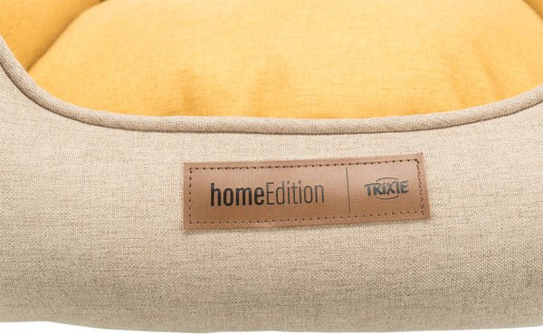 Lona bed, square, sand/yellow