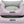 Lona bed, square, pink/grey