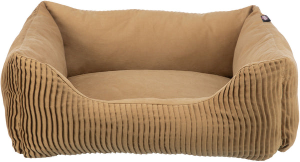 Marley bed, square, ochre