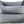 Malia bed, angular, dark gray