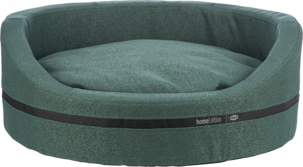 CityStyle bed, oval, 65×55cm, dark green