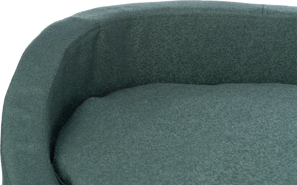 CityStyle bed, oval, 65×55cm, dark green