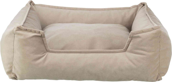 Talia bed, square, sand