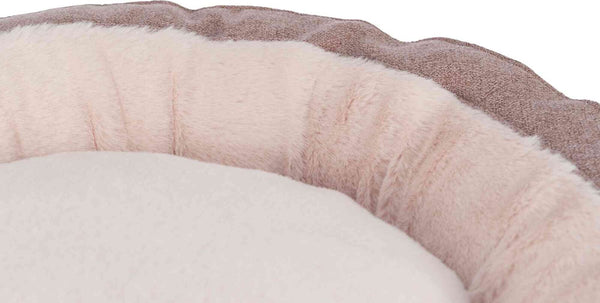 Felicia bed, oval, pink