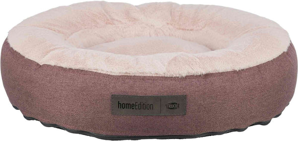 Felicia bed, round, berry/pink