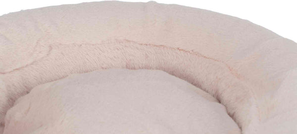 Felicia bed, round, berry/pink