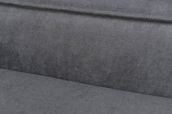 Liano Sofa, quadratisch, 100 × 60 cm, grau