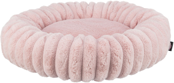 Lonni bed, round, ø 60cm, pink