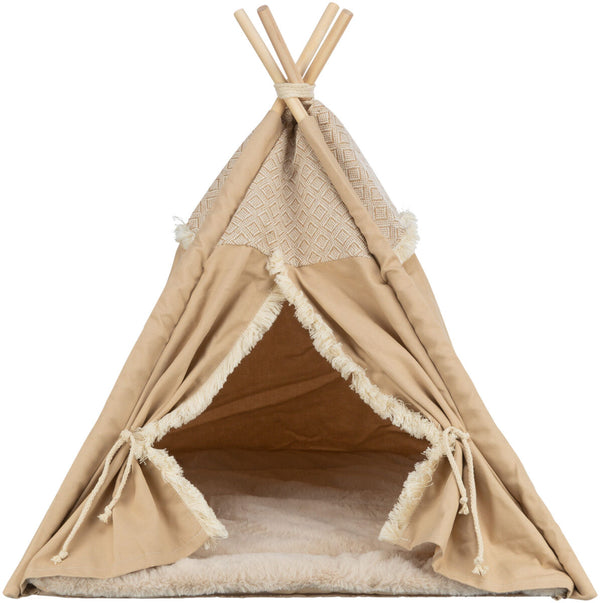 Tipi Boho, 55×65×55cm, beige