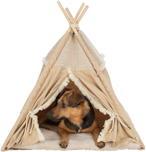 Boho Tipi, 55×65×55cm, beige