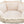 Boho bed, square, beige