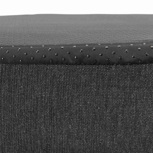 Vital Sofa Bendson, gris foncé/gris clair, ovale