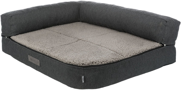 Vital Sofa Bendson, carré, gris foncé/gris clair