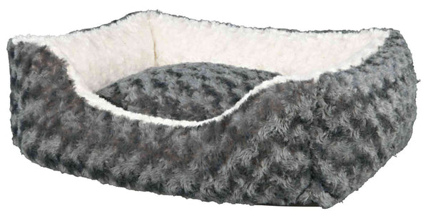 Kaline bed, grey/cream