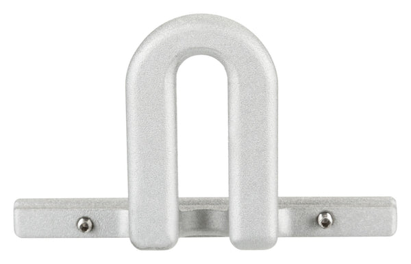 Boîtes en aluminium Insert pour cadenas, 5×8×2cm, argenté