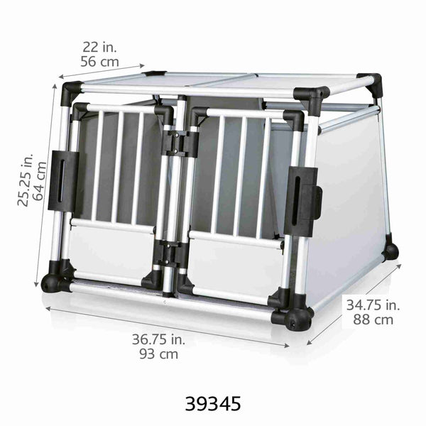 Double transport cage, aluminum