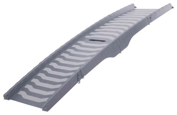 Ramp, foldable 3 times, plastic, 39×150cm, gray