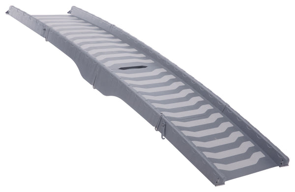 Ramp, foldable 3 times, plastic, 39×150cm, gray