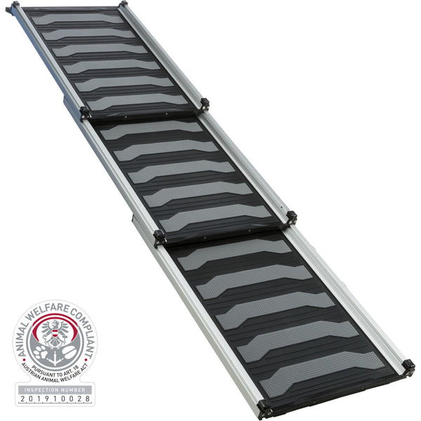 Telescopic ramp, 3-fold telescopic, 40×78-175cm, 6.8 kg,