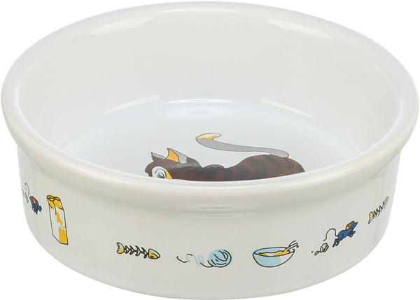 Ceramic bowl with pattern, 200 ml