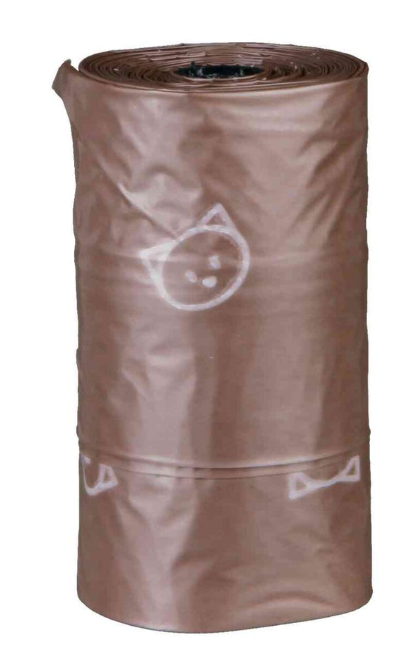 Biodegradable cat waste bags, 3 rolls of 10 pcs.