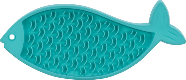 Lick'n'Snack Tray, silicone, 28cm, petrol