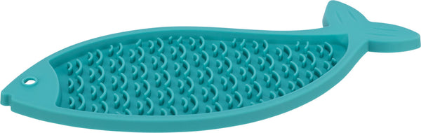 Lick'n'Snack Tray, silicone, 28cm, petrol