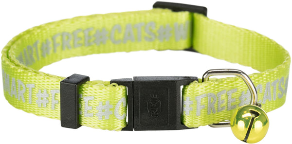 Cat collar, nylon, reflective