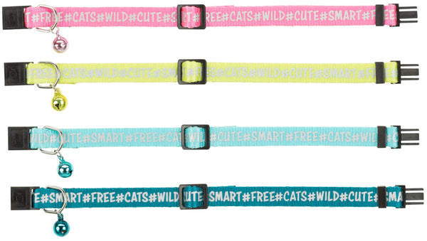 Cat collar, nylon, reflective