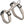 Cat harness with leash, 27-45 cm/13 mm, 1.20 m, grey/beige