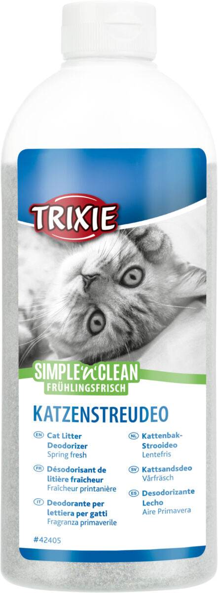 Fresh'n'Easy Déodorant pour chats, fraîcheur printanière, 750 g