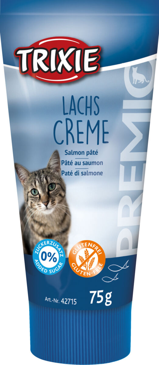 Premio crème de saumon, pour chats, 75g