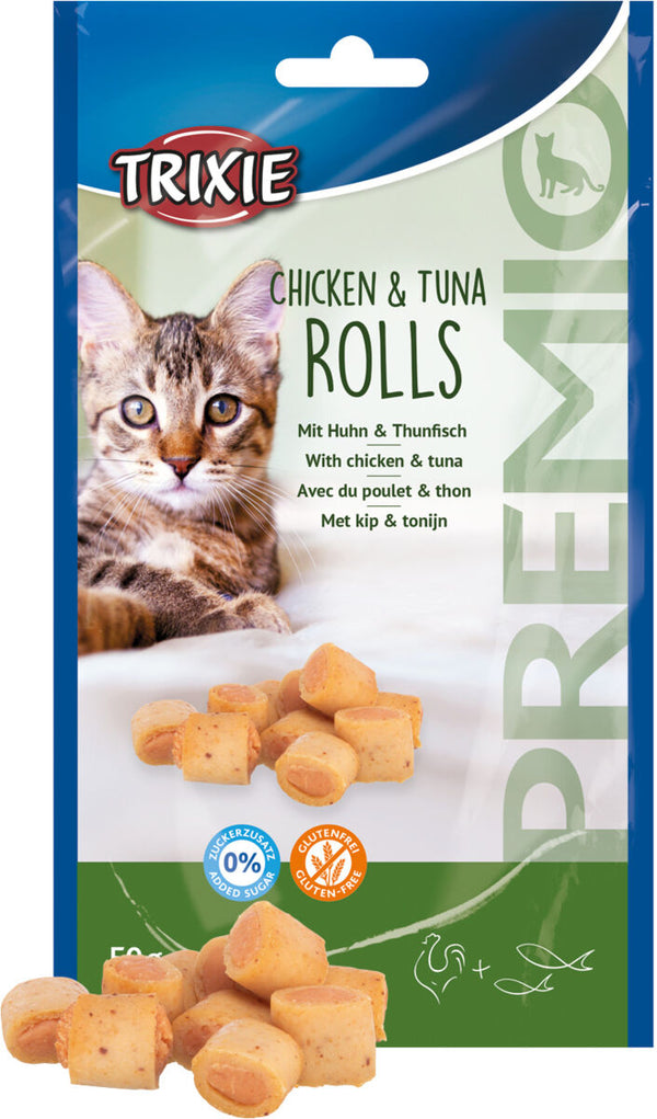 PREMIO Chicken &gt; Tuna Roll, 50 g