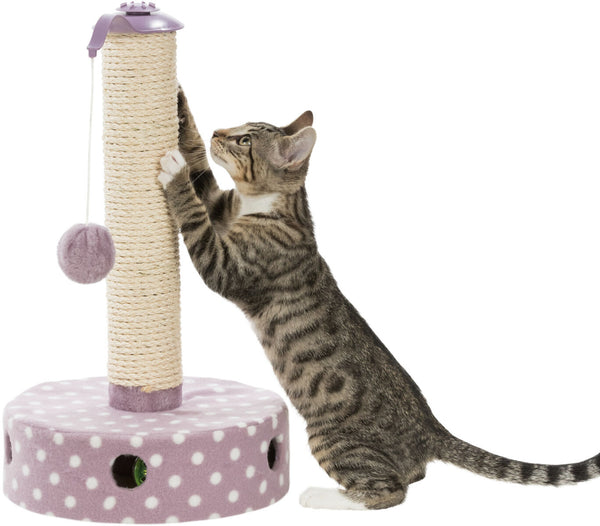 Junior scratching post, fleece, 47cm, lilac