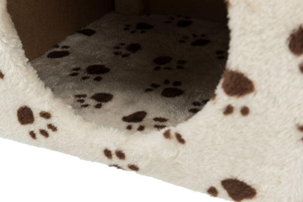 Cat tree "Zamora", beige with legs