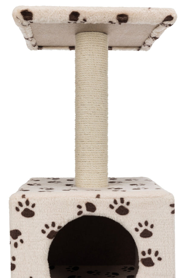 Cat tree "Zamora", beige with legs