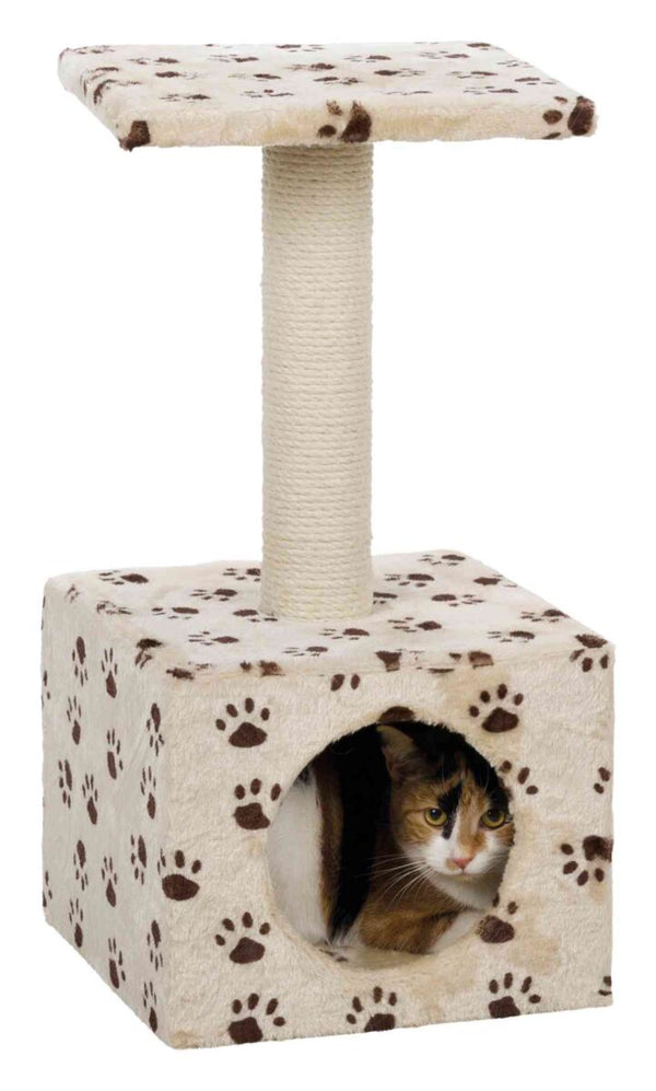 Cat tree "Zamora", beige with legs