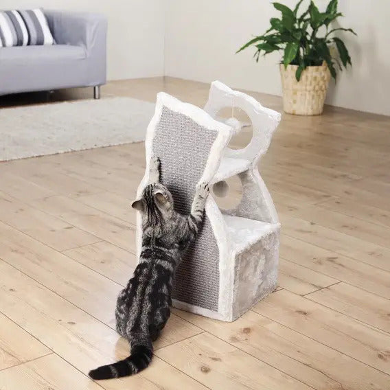 Cat Tower Nelia, light gray