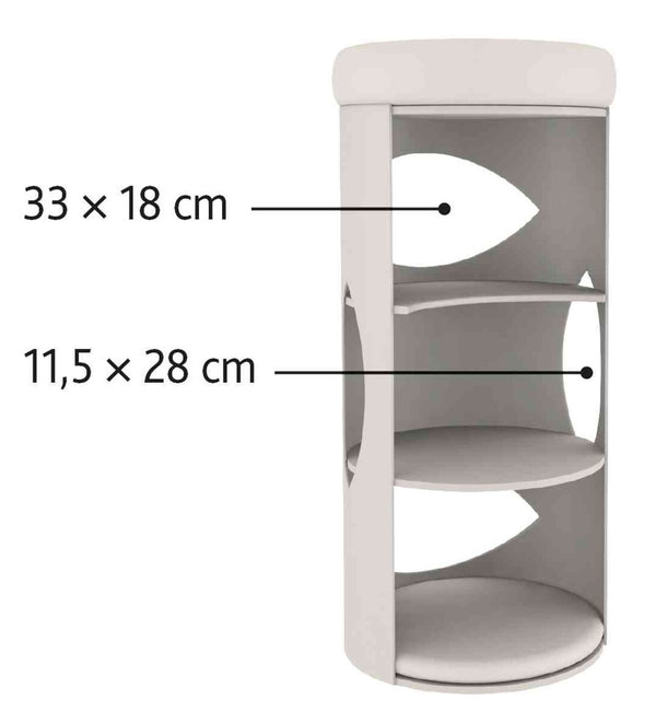 Katzenturm Gracia, 85cm, hellgrau