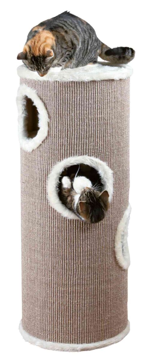 Cat Tower Edoardo brown/cream