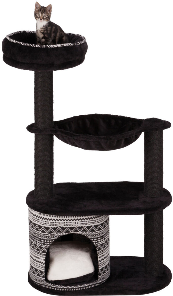 Giada Cat Tree, 112cm, Black/White