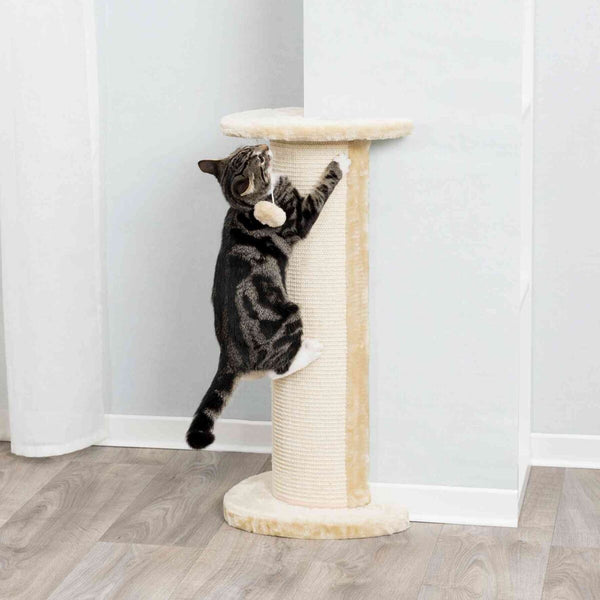 Scratching post 'Lorca', beige