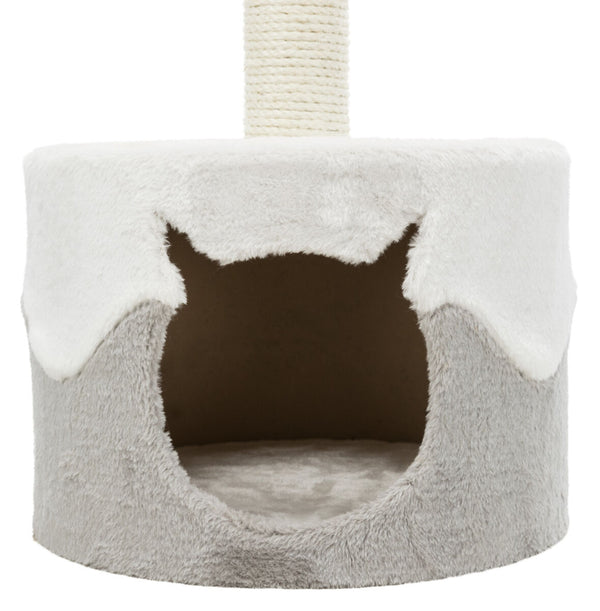 Nuria cat tree, 71cm, white/grey