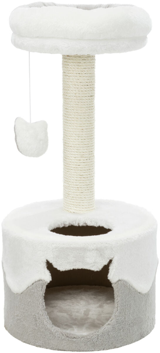 Nuria cat tree, 71cm, white/grey