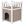 natura Cat's Home avec balcon, 45×65×45cm, gris/blanc