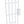 Window safety barrier, side part, 62×16/7cm, white