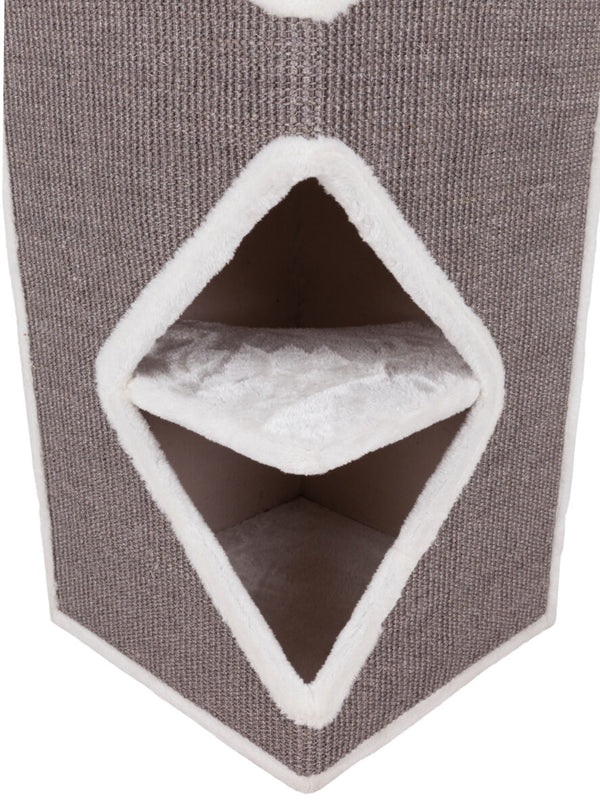 Cat Tower Arma, 98cm, gris/bleu/gris