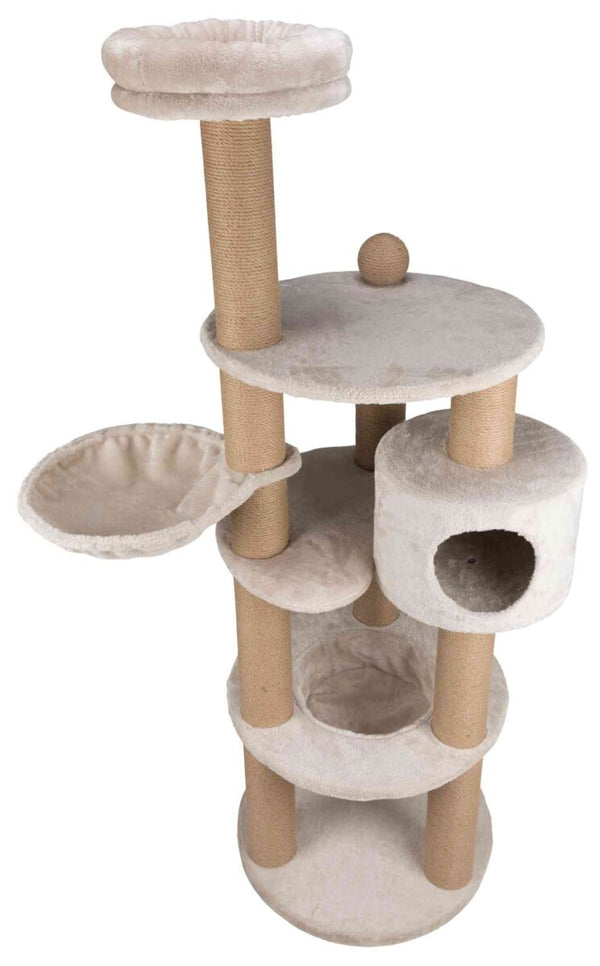 Nigella Cat Tree, 177cm, Light Grey, 2 Cart.