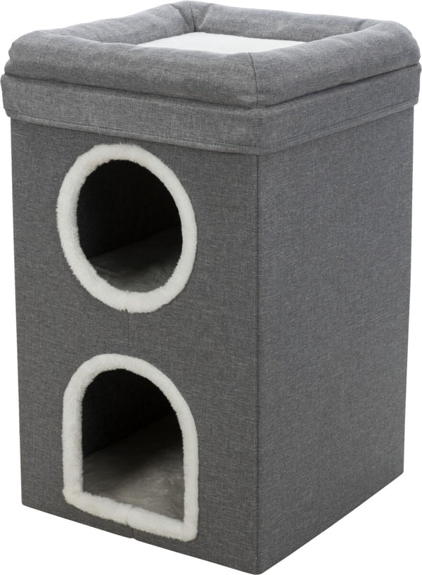 Cat Tower Saul, 39×64×39cm, gris