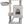 Pepito Junior Cat Tree, 98 cm, Grey